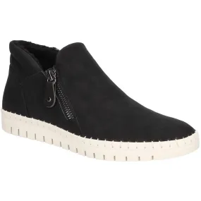 Camberly Womens Faux Suede Ankle Boots All Weather Cold Weather Commuter