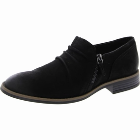 Rugged Design High-traction Camzin Pace Womens Nubuck Slip On Booties