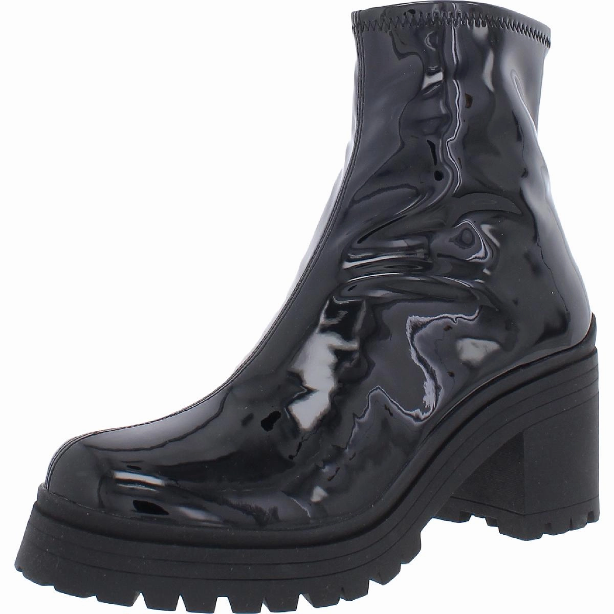 Bold Life Cantor Womens Padded Insole Man Made Ankle Boots