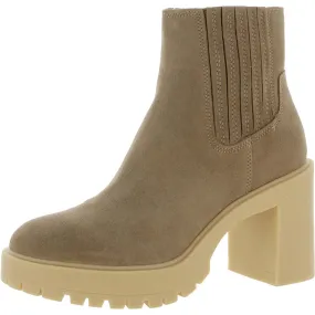 Rugged Built City Walking Caster H2O Womens Lugged Sole Chelsea Boots