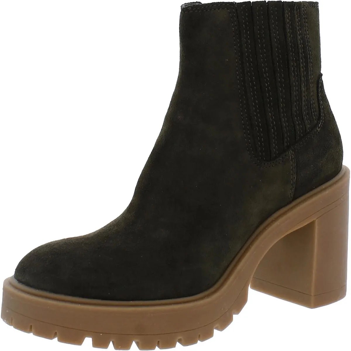 Timeless Appeal Caster H2O Womens Lugged Sole Chelsea Boots