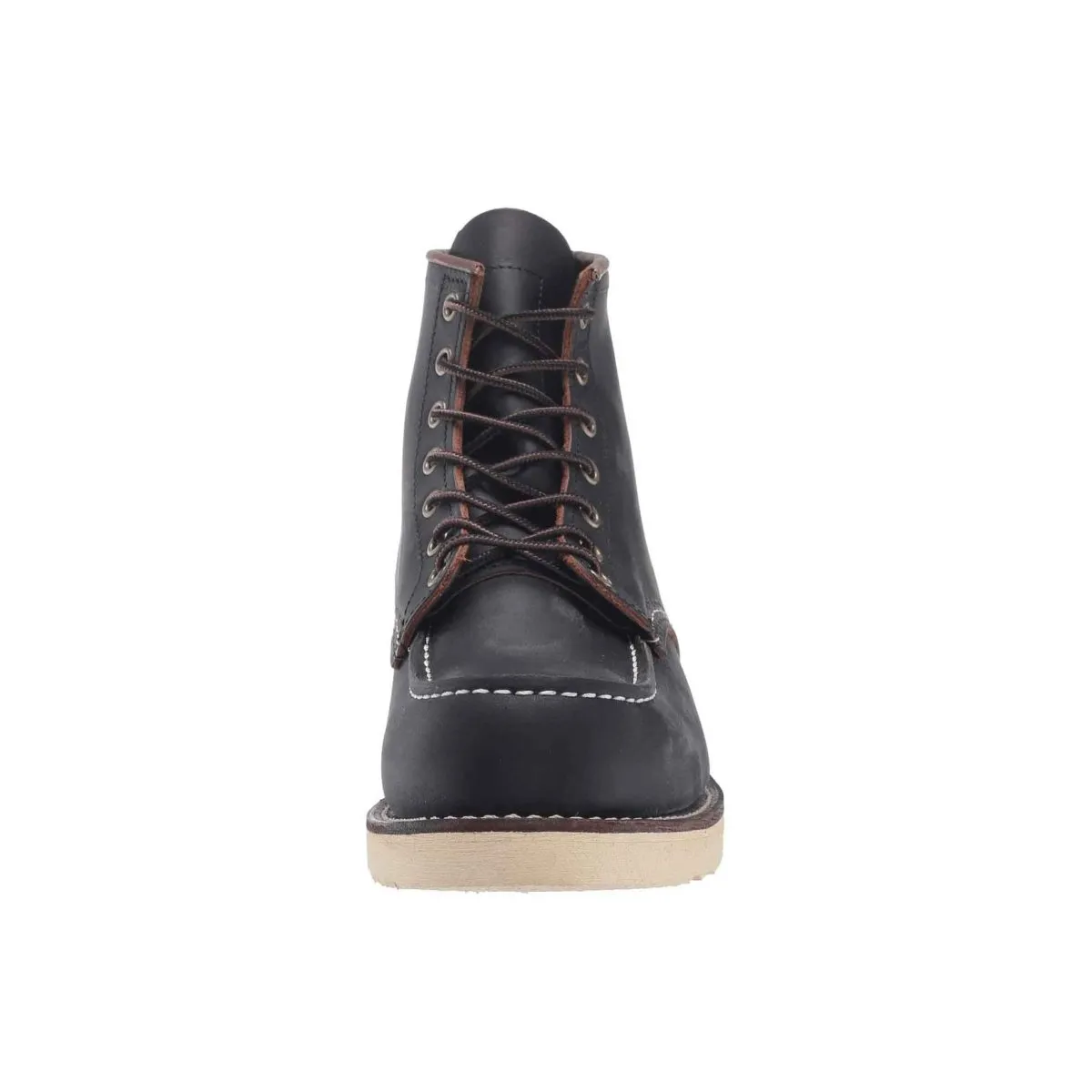 Water Line Protective Finish Outdoor Trek Red Wing Men's 6-Inch Classic Moc 8849 Black Prairie Leather