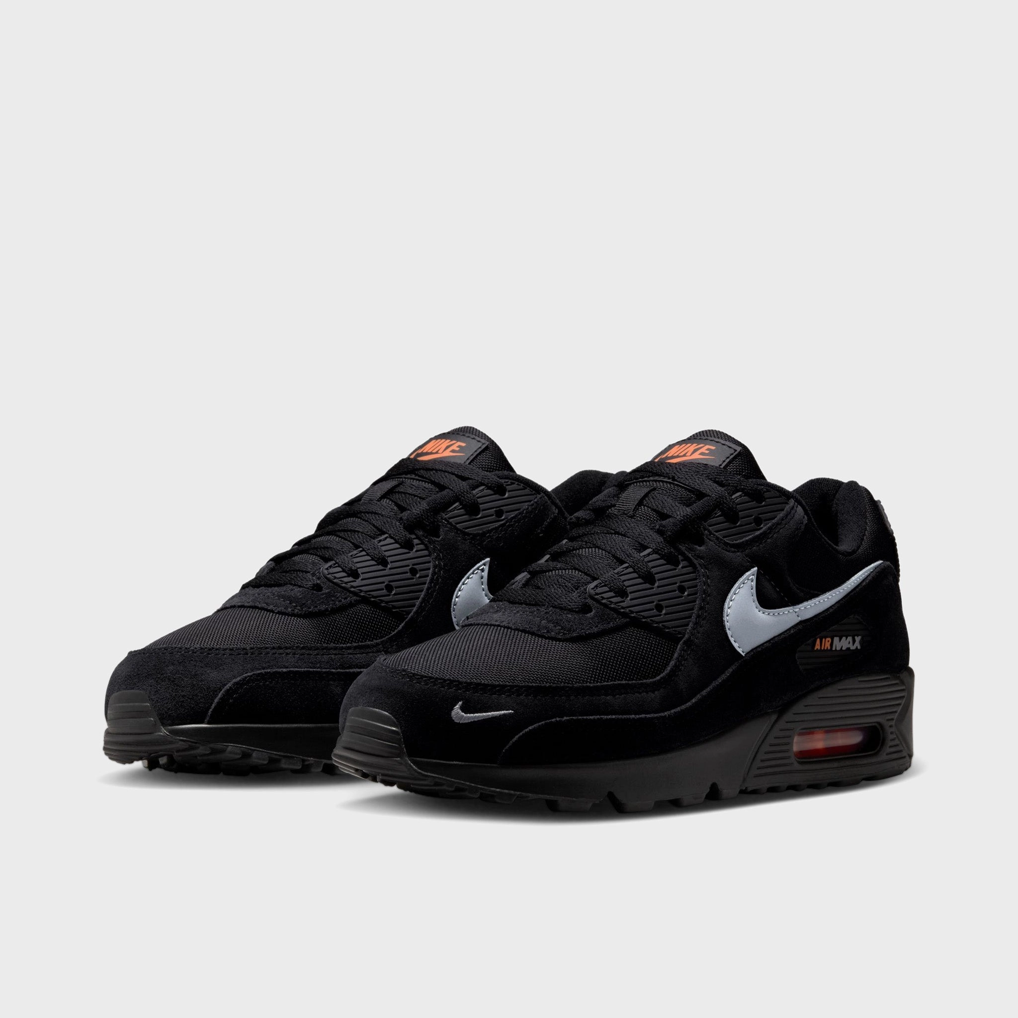 Comfortable Support Nike Air Max 90 Black / Black