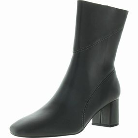 Harp Womens Faux Fur Lined Man Made Mid-Calf Boots Padded Interior City Walking packable