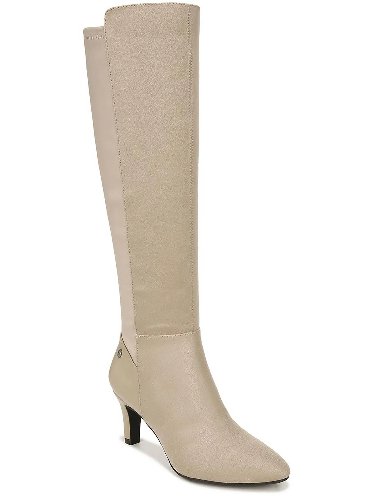 Hard Trail Outdoor Adventure Gracie Womens Faux Suede Heels Knee-High Boots