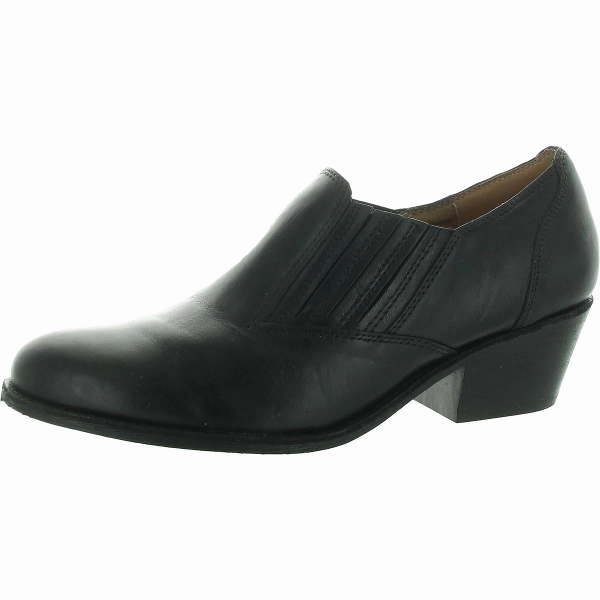 Flexible Comfort Womens Padded Insole Leather Booties