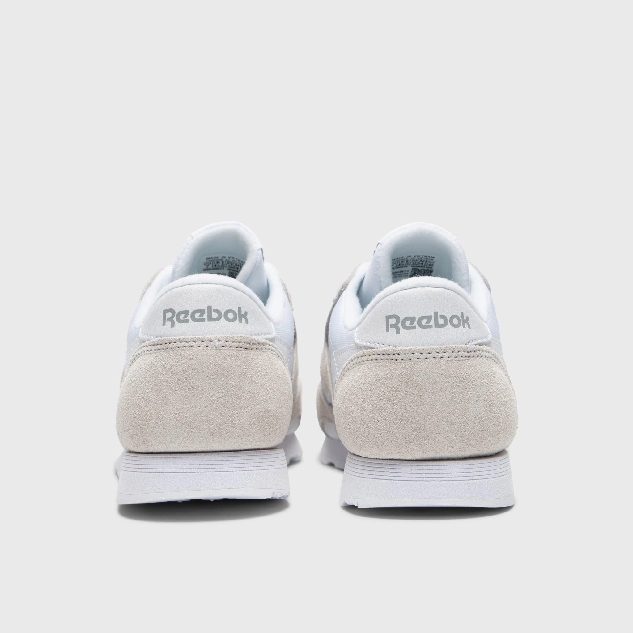 Style Tour Reebok Women's Classic Nylon White / Grey