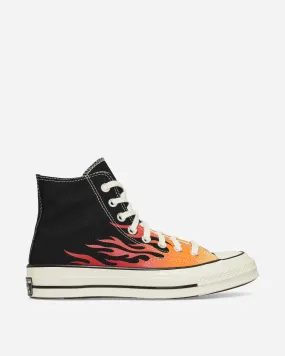 Comfort Ready Light   Weight Design Chuck 70 Fire Sneakers Black / Red / Yellow