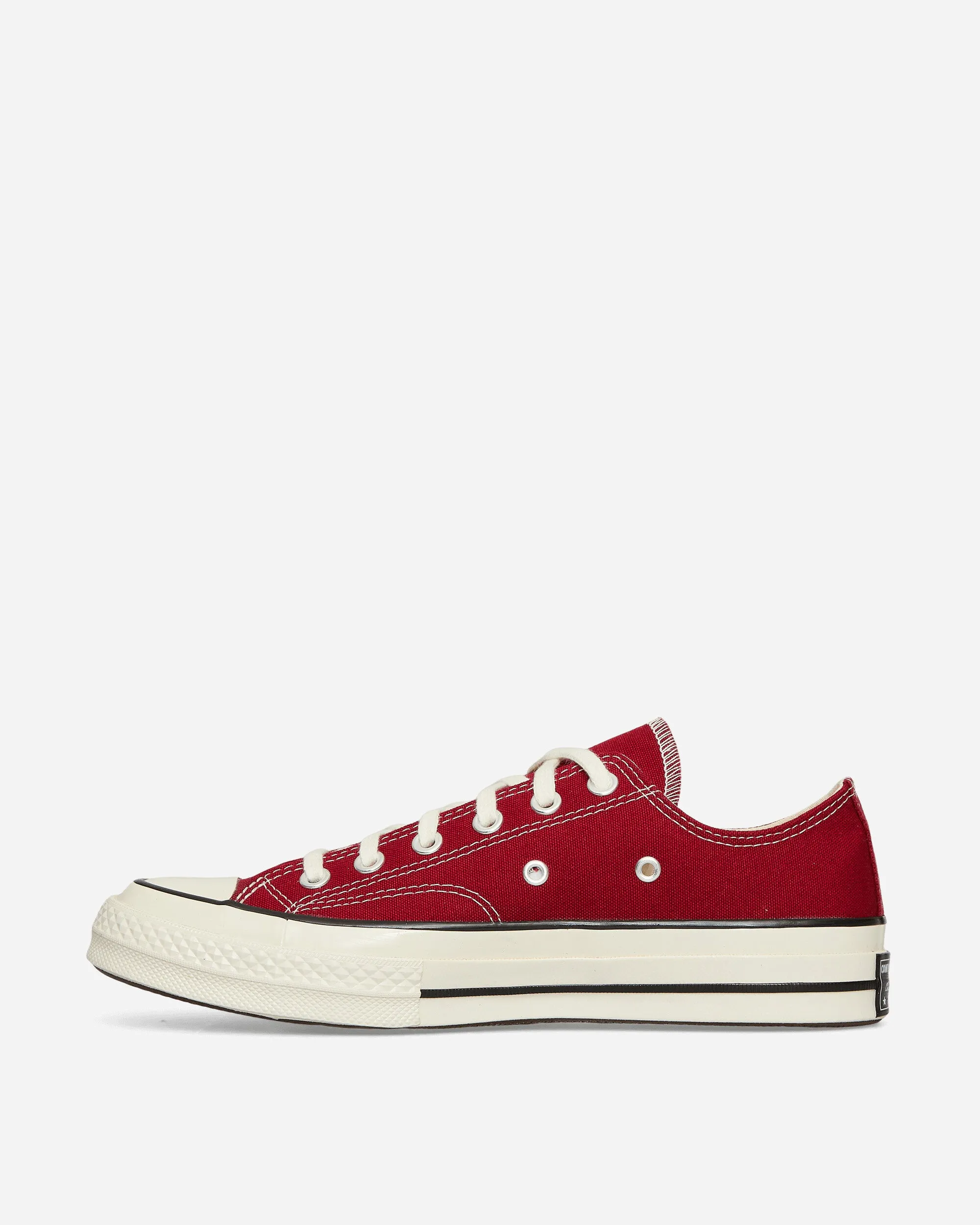 Balanced Stack Height Breathable Fit Chuck 70 Low Canvas Sneakers Park Red