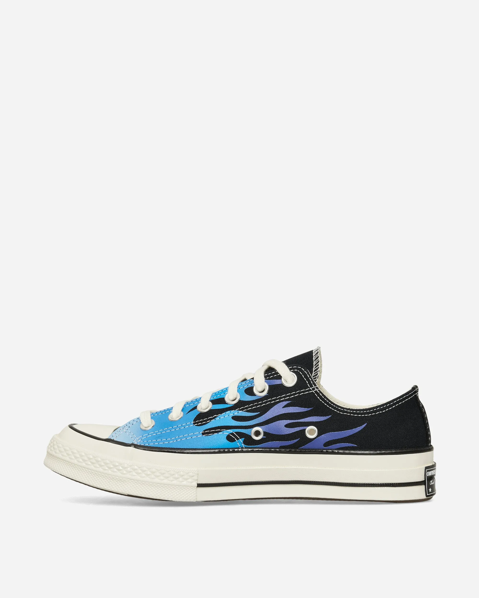 Chuck 70 Low Fire Sneakers Black / Blue It / Cobalt Run Ready Arch Relief