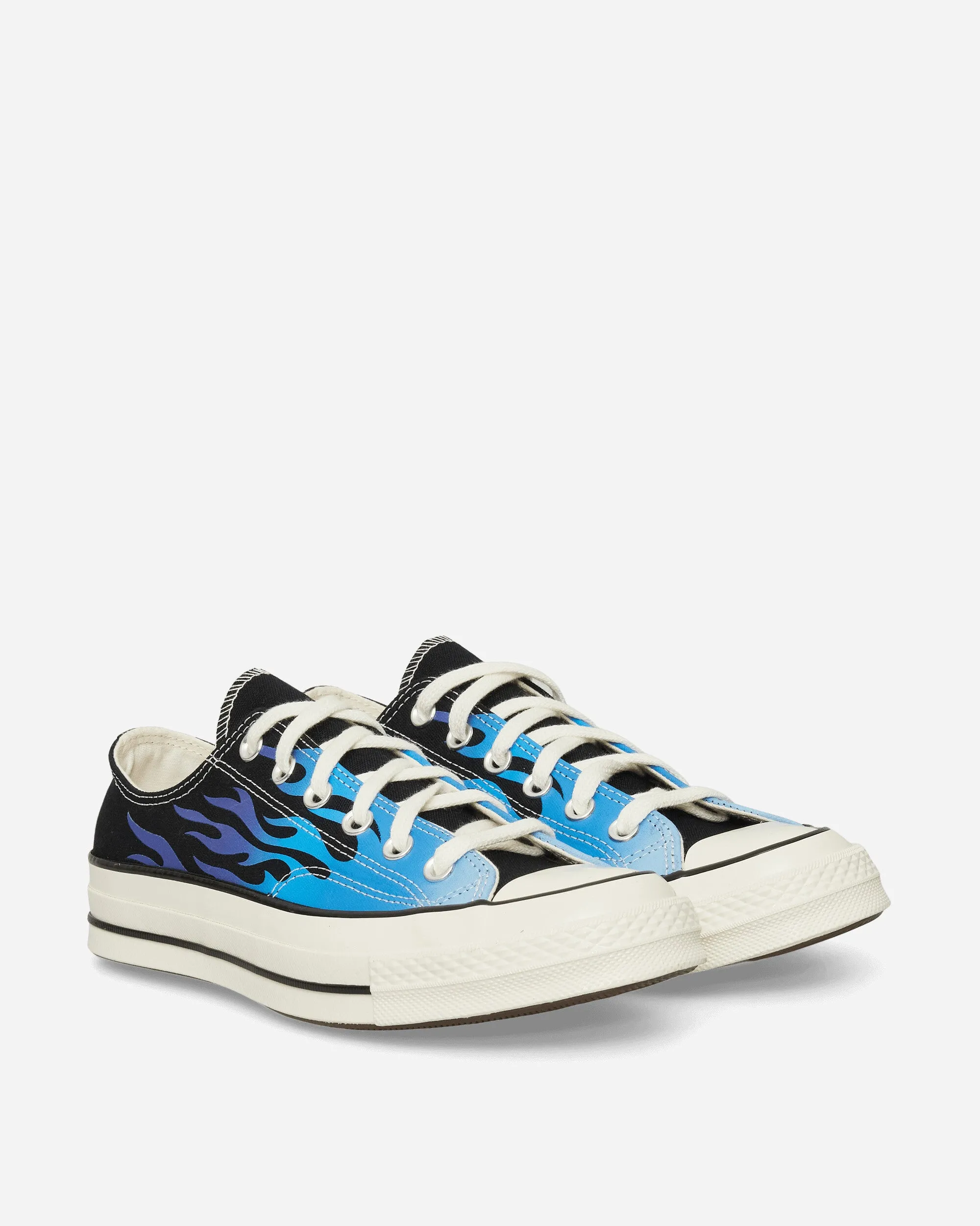 Chuck 70 Low Fire Sneakers Black / Blue It / Cobalt Tear Resistant Fabric