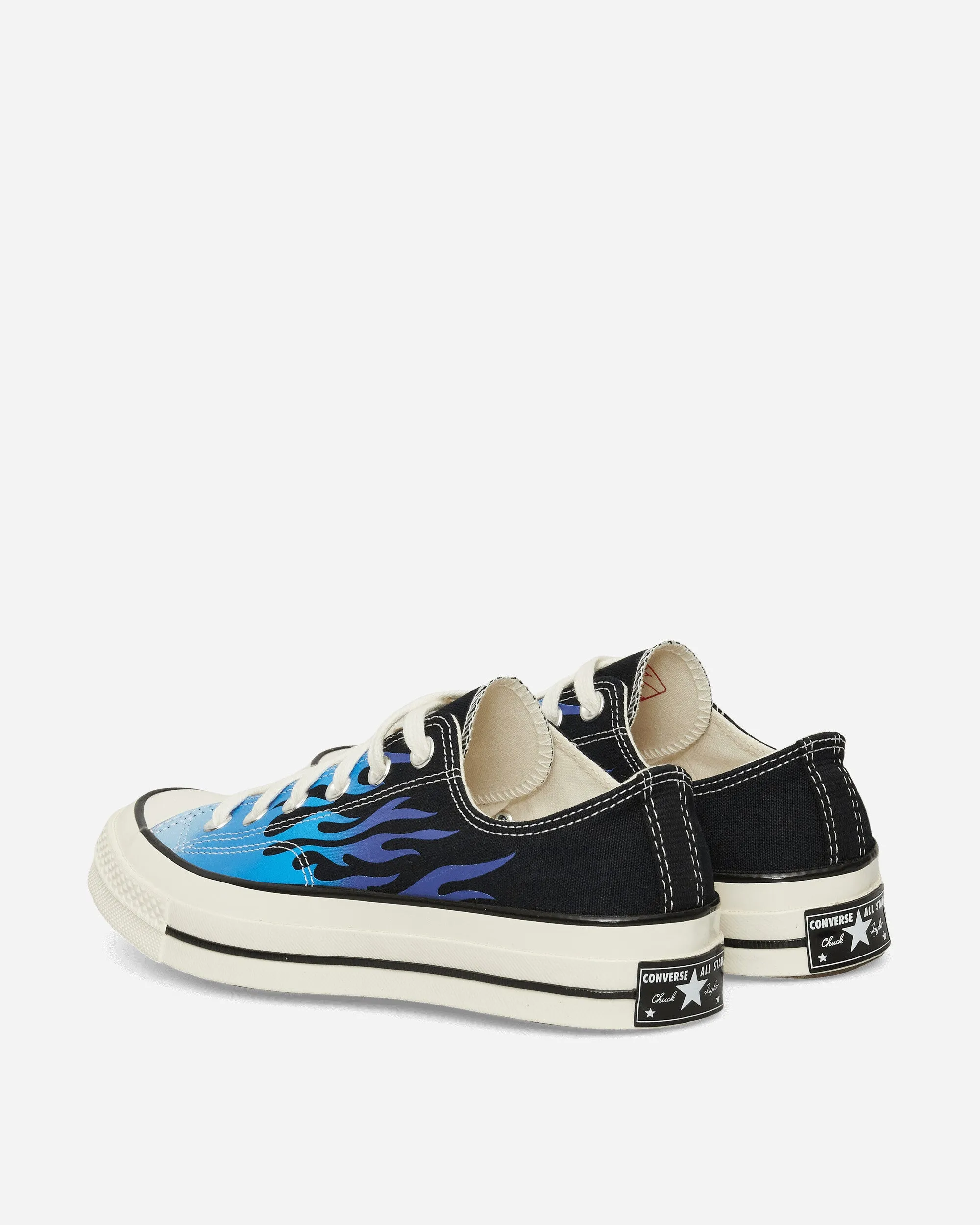 Chuck 70 Low Fire Sneakers Black / Blue It / Cobalt Wide Base Waterproof Lining