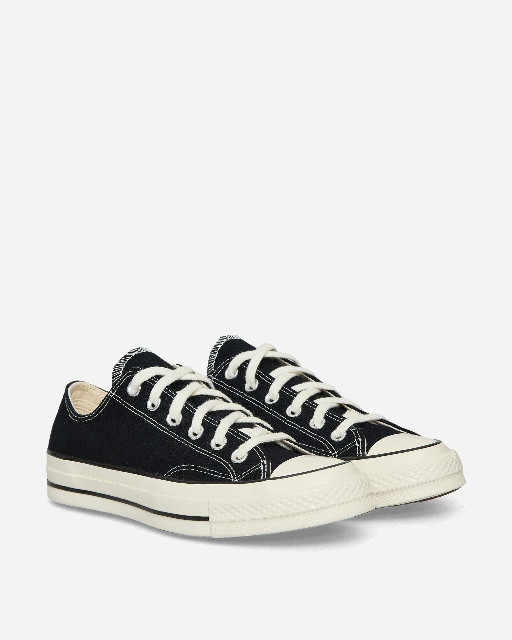 Vibrant Style Chuck 70 Low Vintage Canvas Sneakers Black