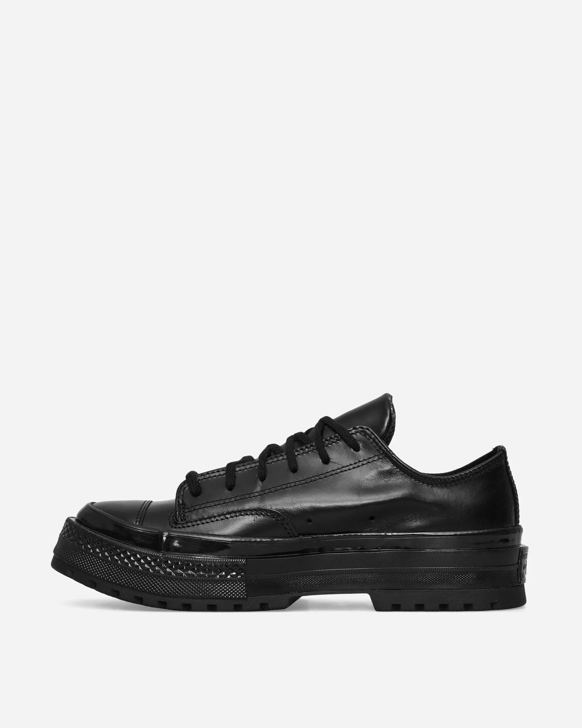 Chuck 70 National Leather Sneakers Black Multidirectional Traction Foot Support