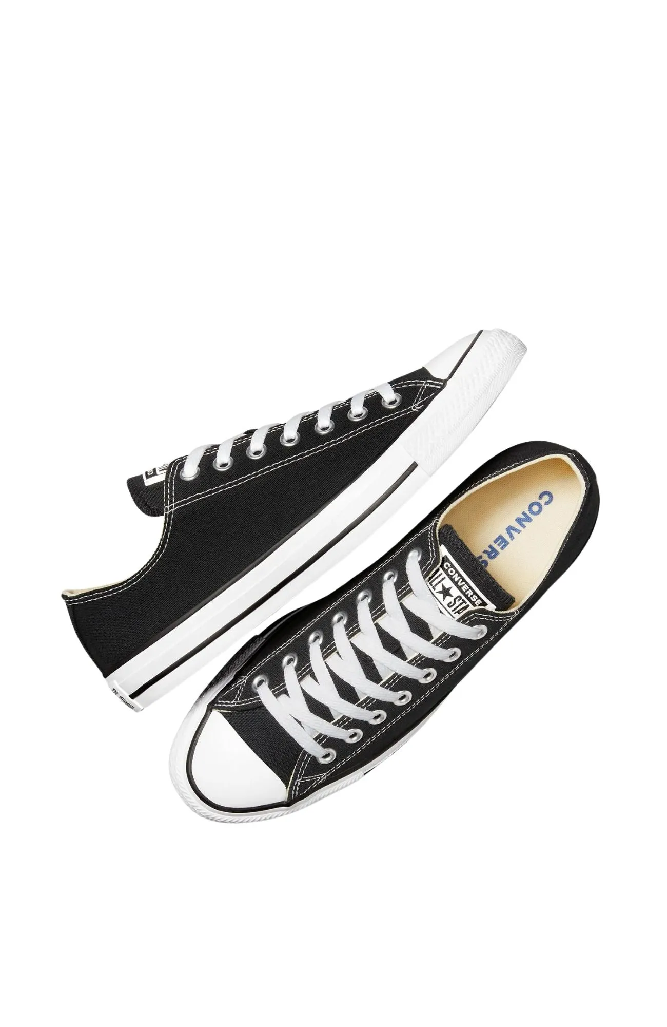 Chuck Taylor All Star Low Top Black skiers' grip