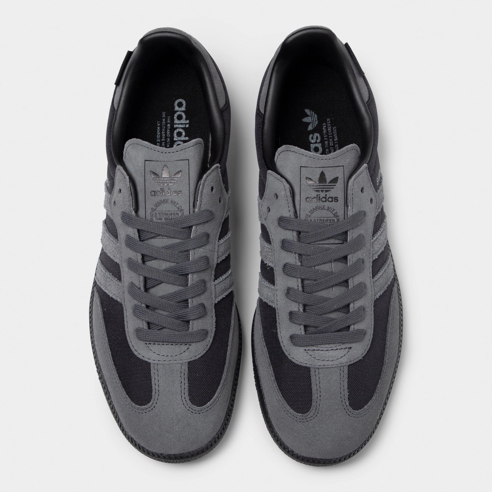 adidas Samba OG Core Black / Grey Airport Run