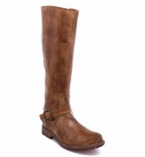 Women's Glaye High Boots In Tan Rustic Adventure Driven Premium Support