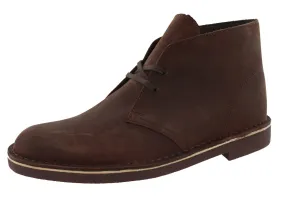 Clarks Mens Desert Boots Bushacre 2 Comfort Lining Daily Walks
