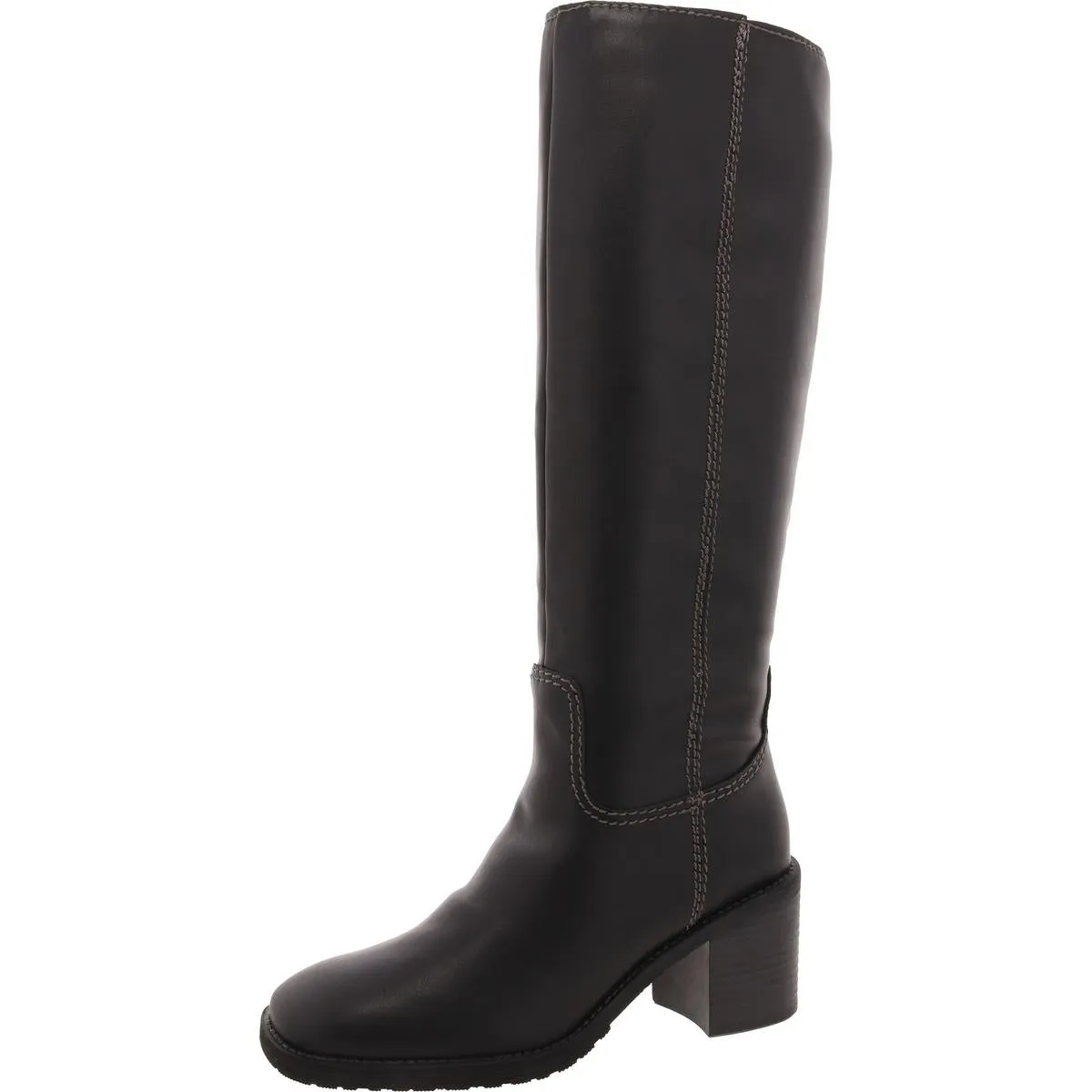 Wild Soul Walk Easy Cindy Womens Zipper Faux Leather Knee-High Boots