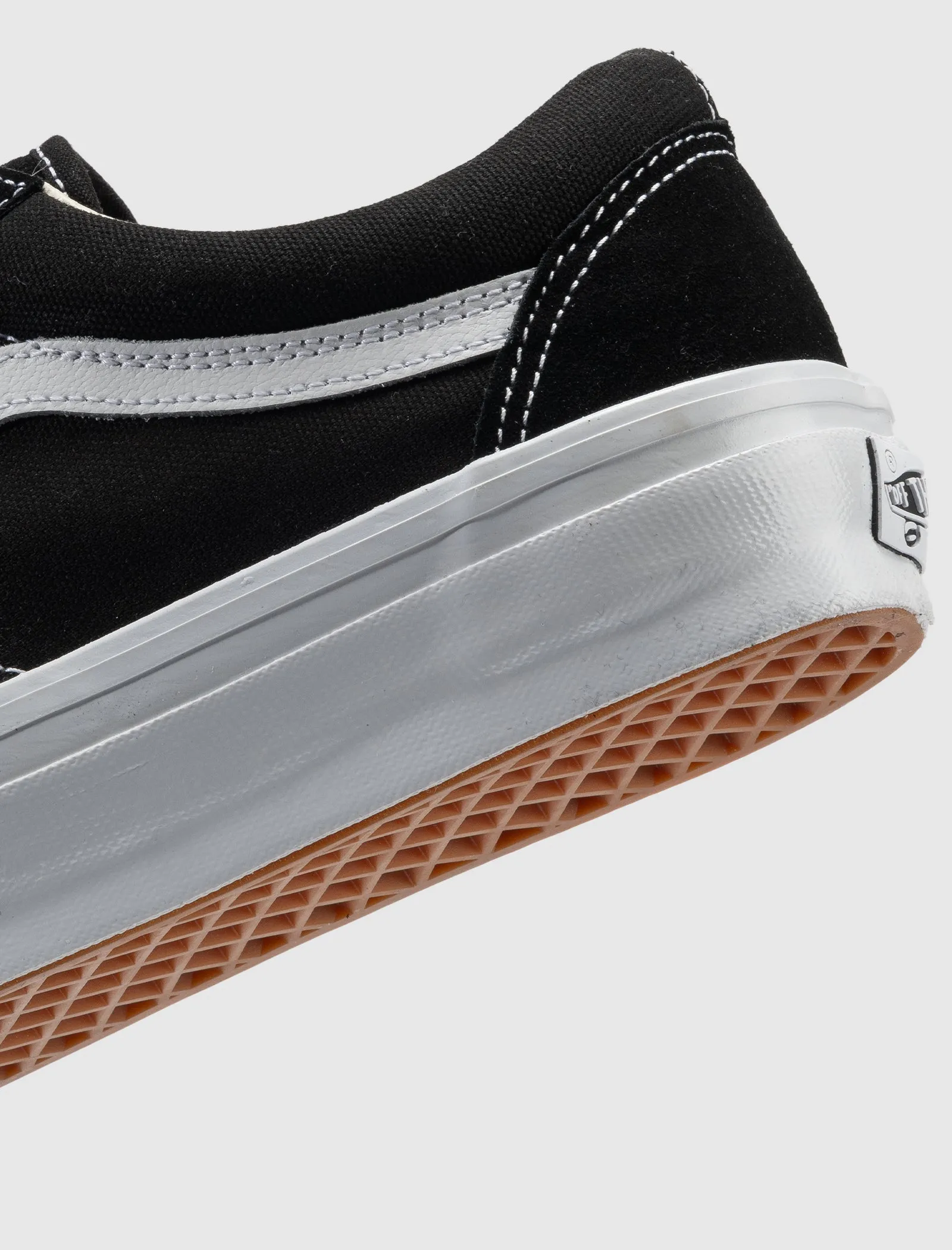 OLD SKOOL 36 LX "BLACK/WHITE" Stone Gray Durable Build