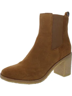 Marianna Womens Suede Chelsea Boots Thermal Core City Walking Biker Tough