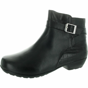 Womens Zipper Ankle Boots Protective Finish Weekend Wanderer