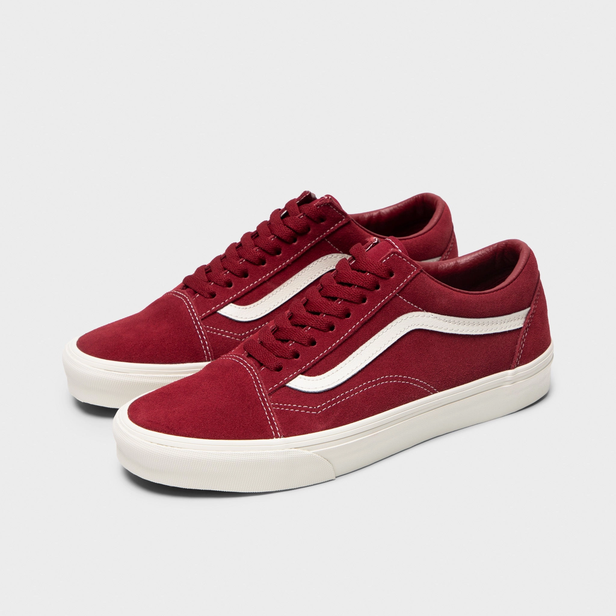 Vans Old Skool Maroon / Off-White Easy to Wear Active Motion