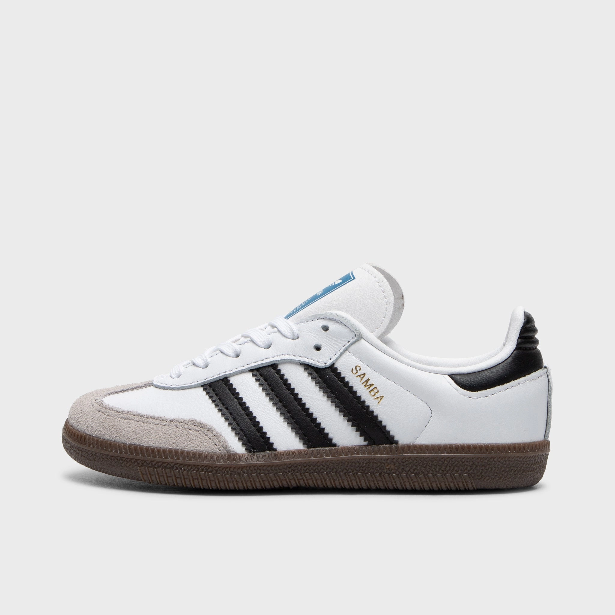 Sunset Walk Round Toe adidas Originals Children's Samba OG Cloud White / Core Black - Gum