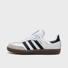 Sunset Walk Round Toe adidas Originals Children's Samba OG Cloud White / Core Black - Gum