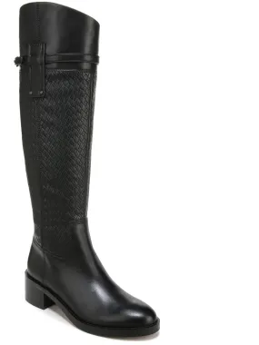 Elastic Goring Daily Mission Colt Womens Leather Wide Calf Knee-High Boots