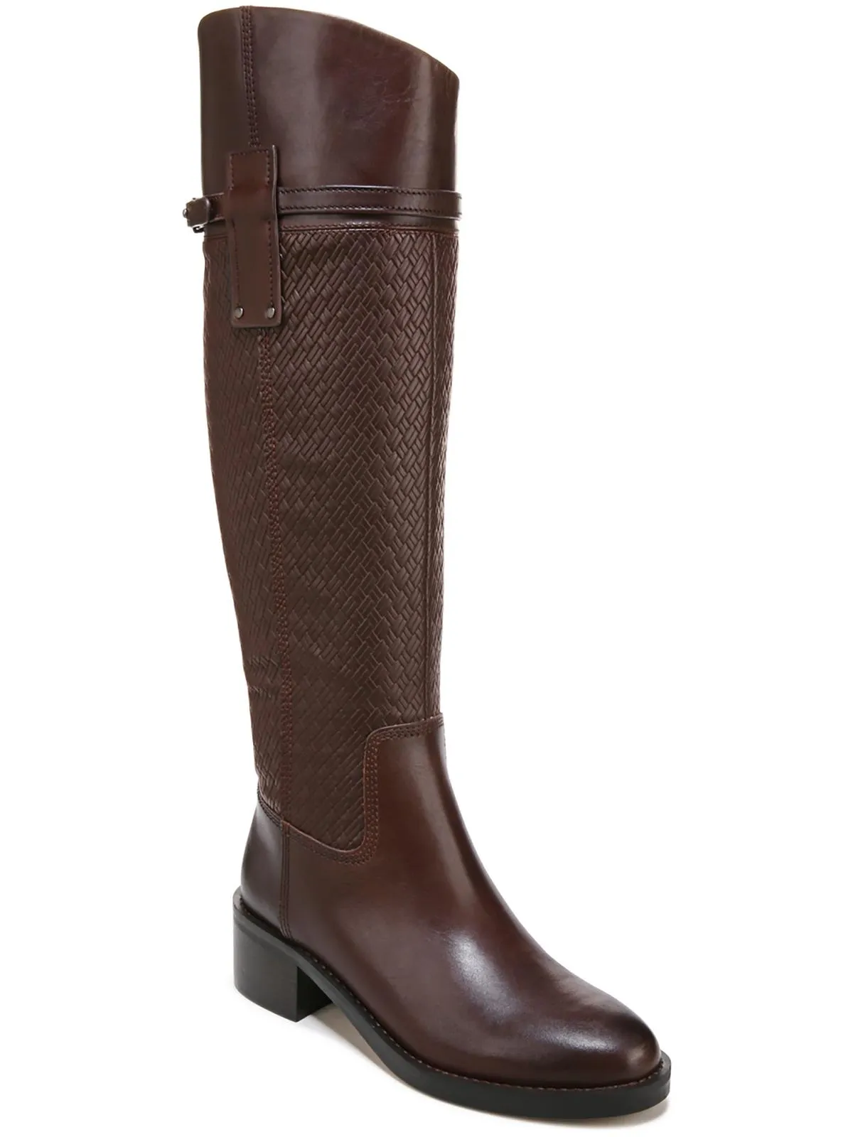 Casual Wear Neutral Finish Colt Womens Leather Wide Calf Knee-High Boots