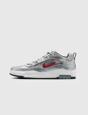 Pool Time SB AIR MAX ISHOD "METALLIC SILVER/VARSITY RED"