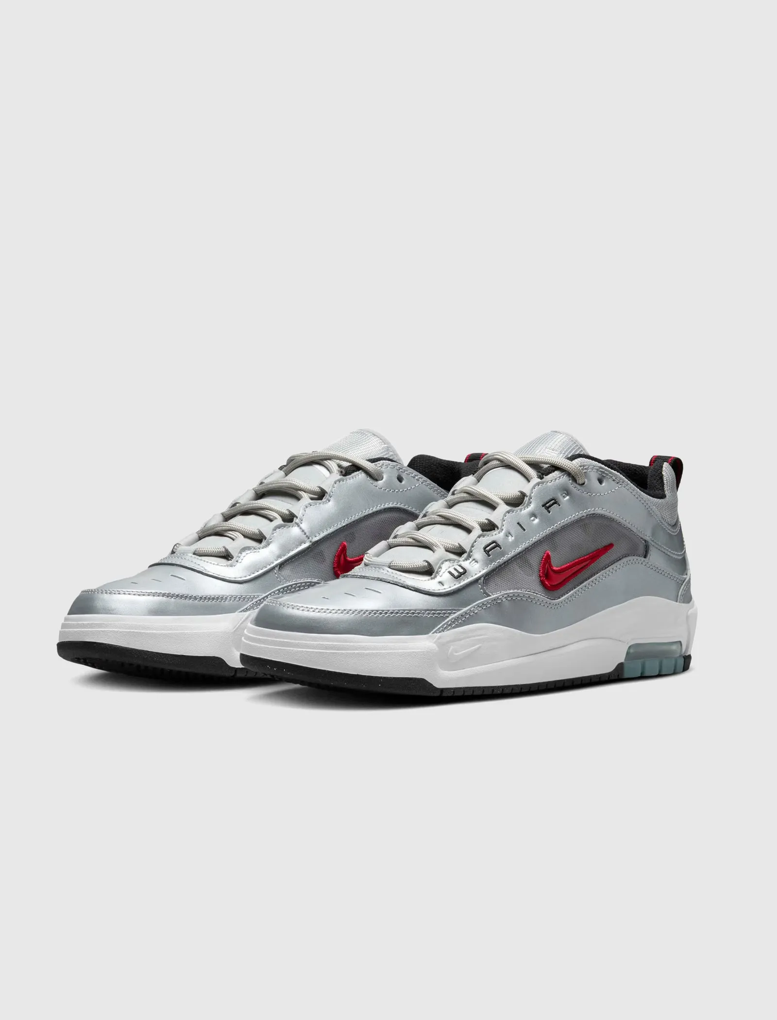 SB AIR MAX ISHOD "METALLIC SILVER/VARSITY RED" quick dry Training