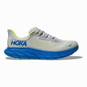 gym goer shoes Hoka Arahi 7 - Stardust - Electric Cobalt