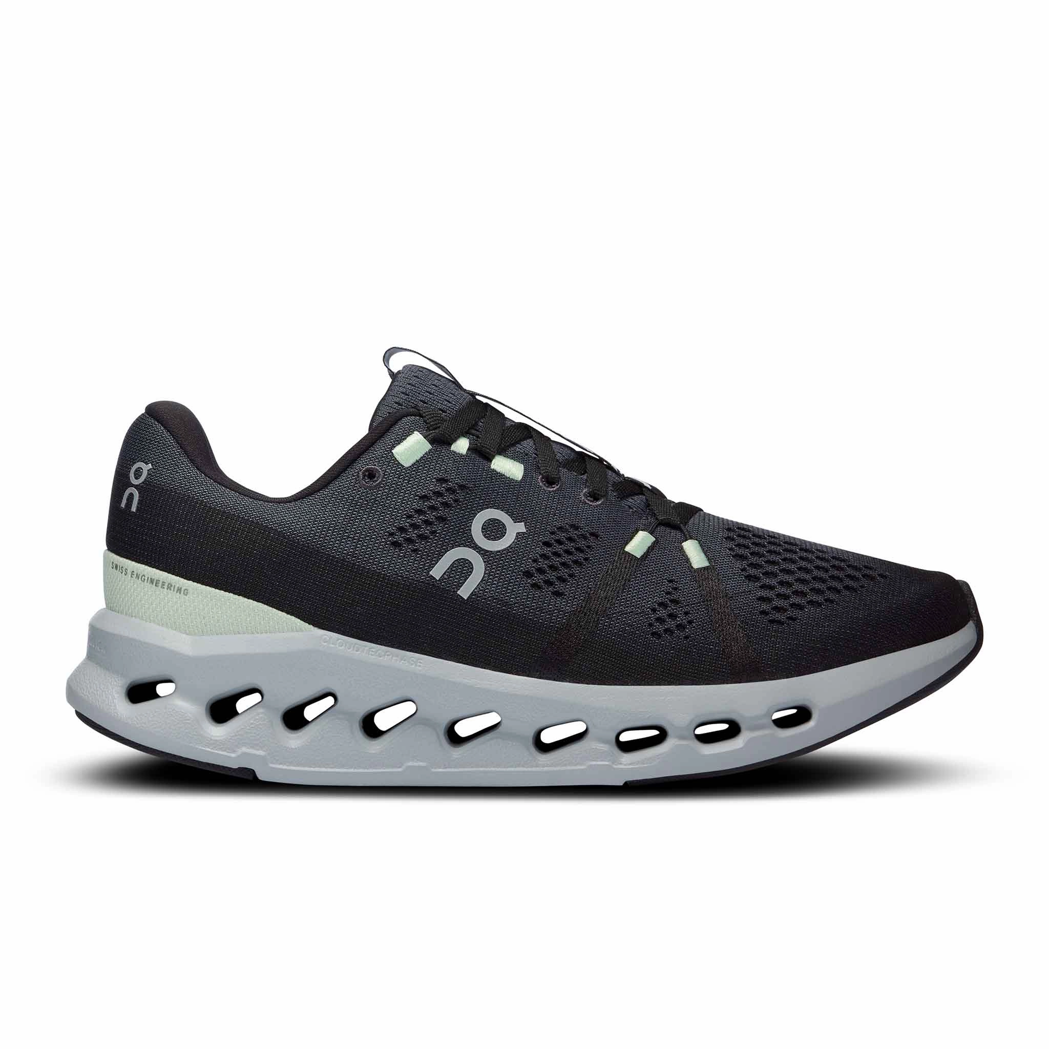 On | Women's Cloudsurfer Running Shoes - Iron/Glacier Fat - loss beach - runner