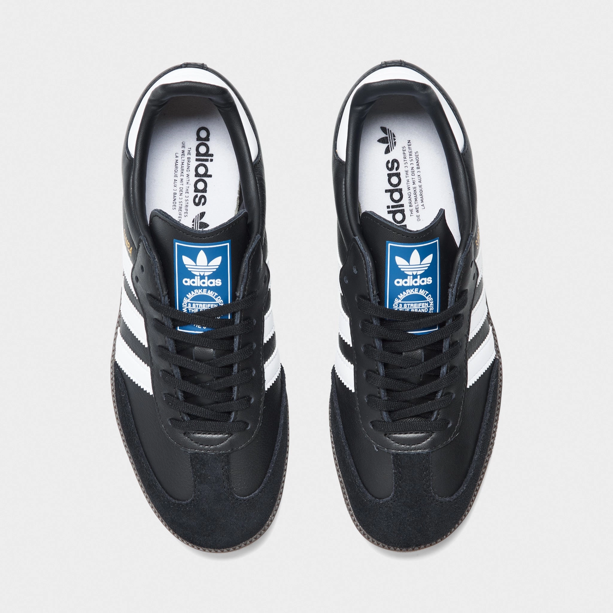 Herd Hike Fashion Walk adidas Originals Juniors' Samba OG Core Black / Cloud White - Gum