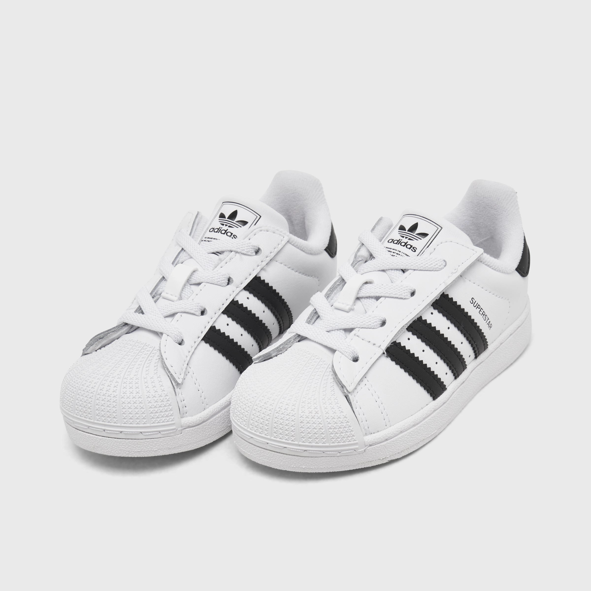 Quick Support Comfortable Velcro adidas Infants' Superstar II White / Black