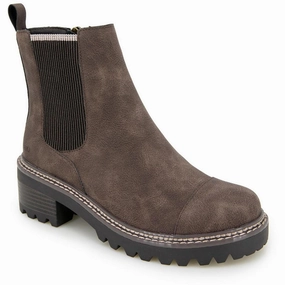 Classic Line Stable base Reed Womens Zipper Leather Booties