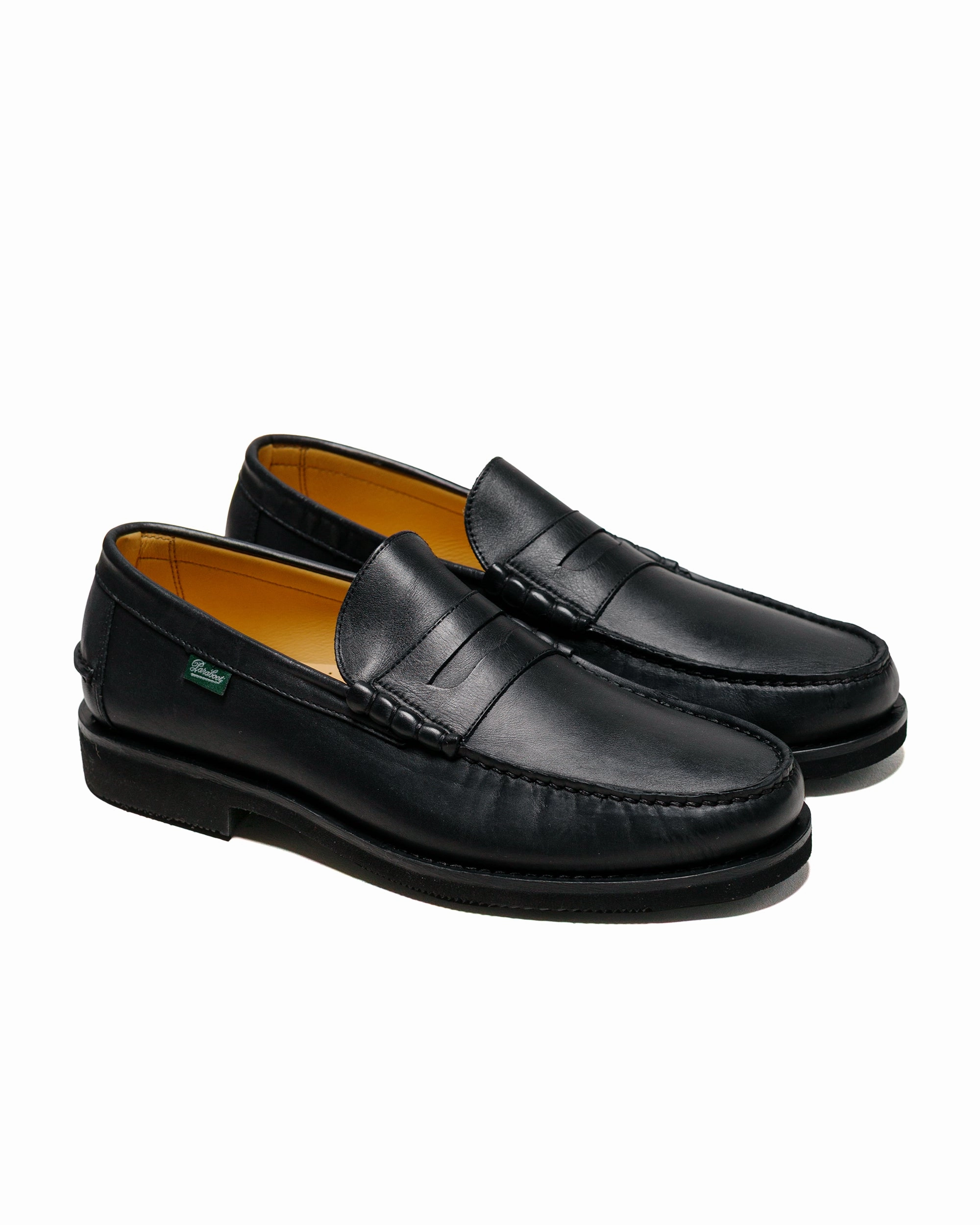 Slim Form Foam Base Paraboot Brighton Lisse Noir