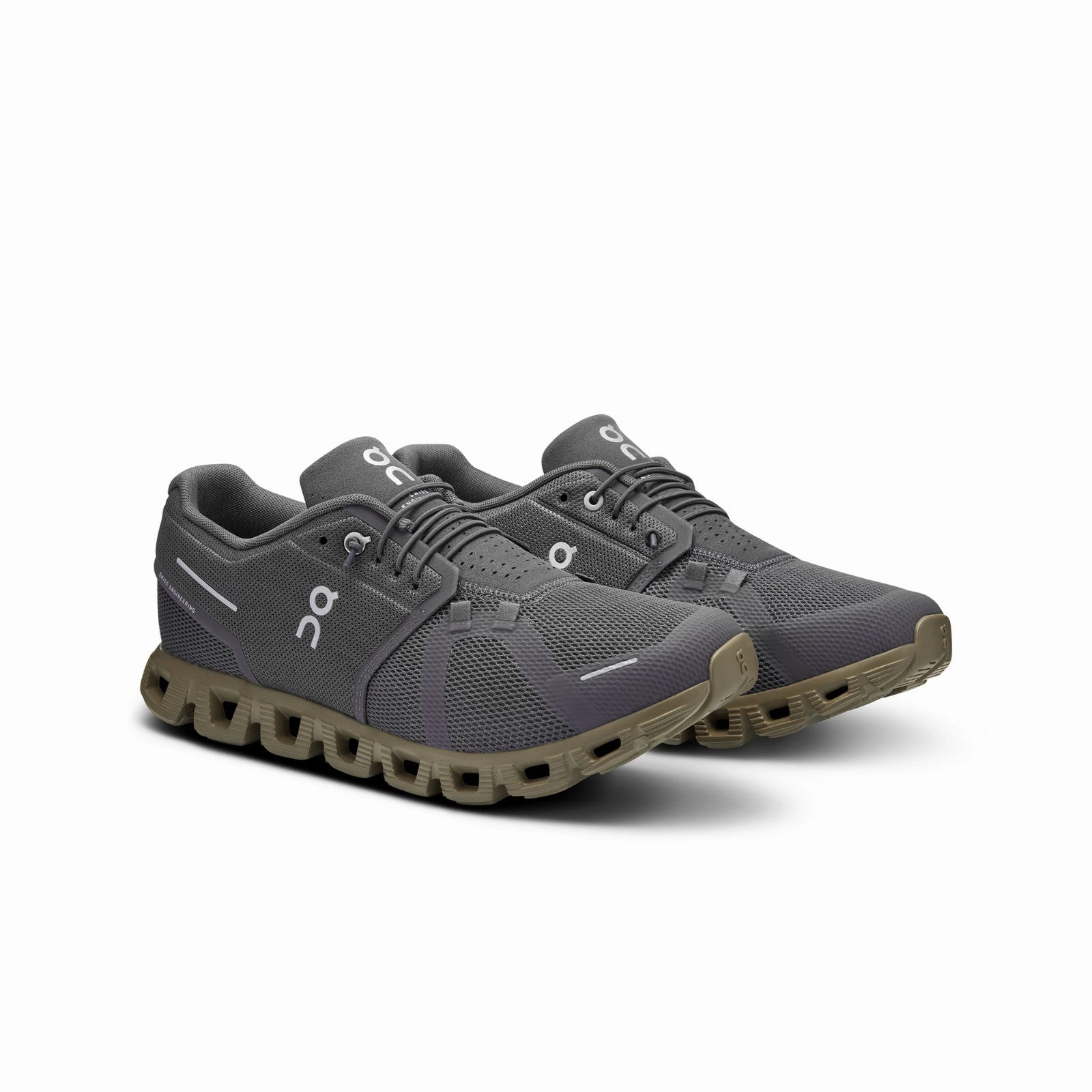 Athletic Footwear Foot Control On Running Cloud 5 (Eclipse/Grove) Men Shoes 59.97769