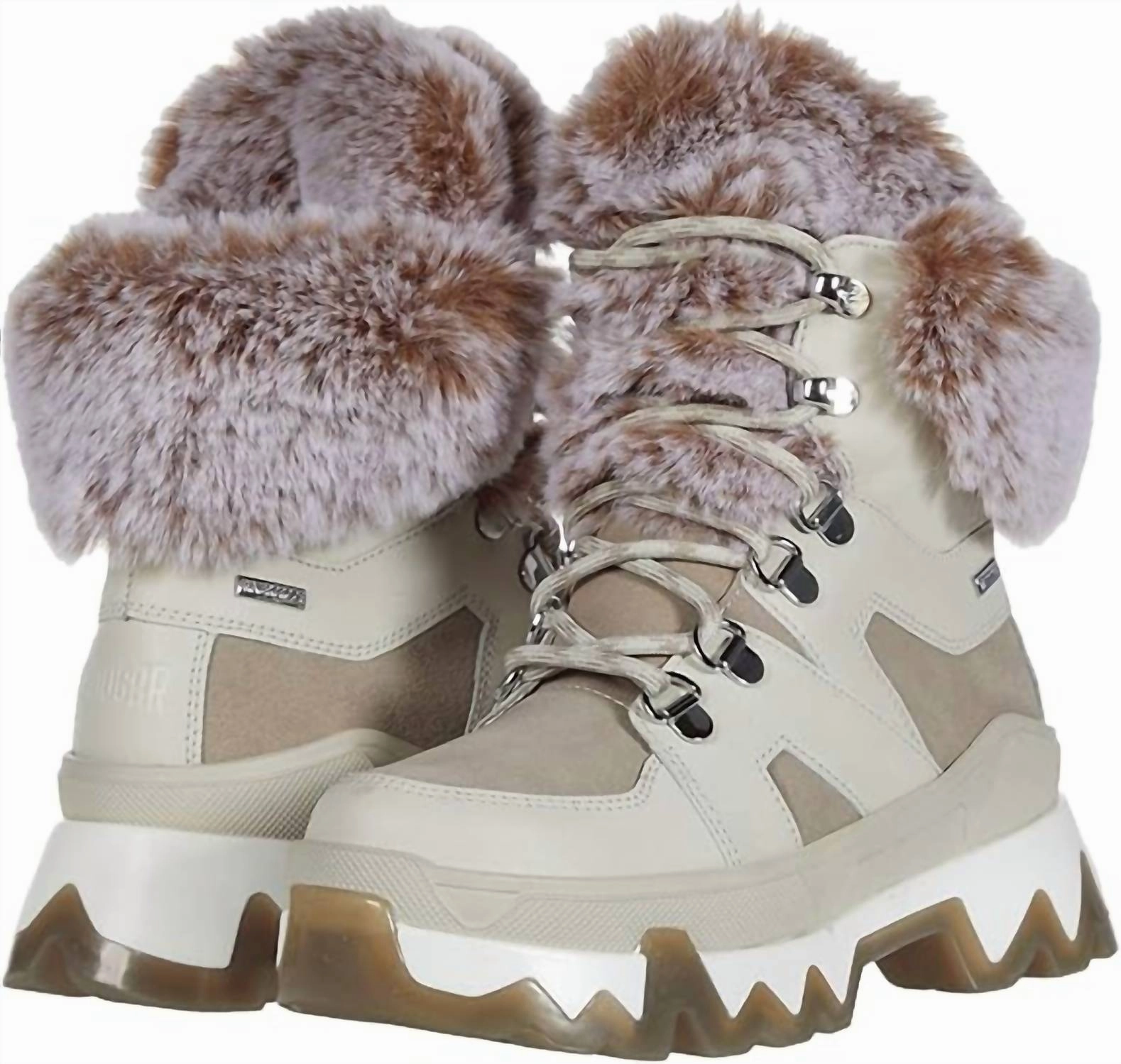 Woman's Warrior Boot In Icemushroom Grip Support All Weather Functional Minimalist