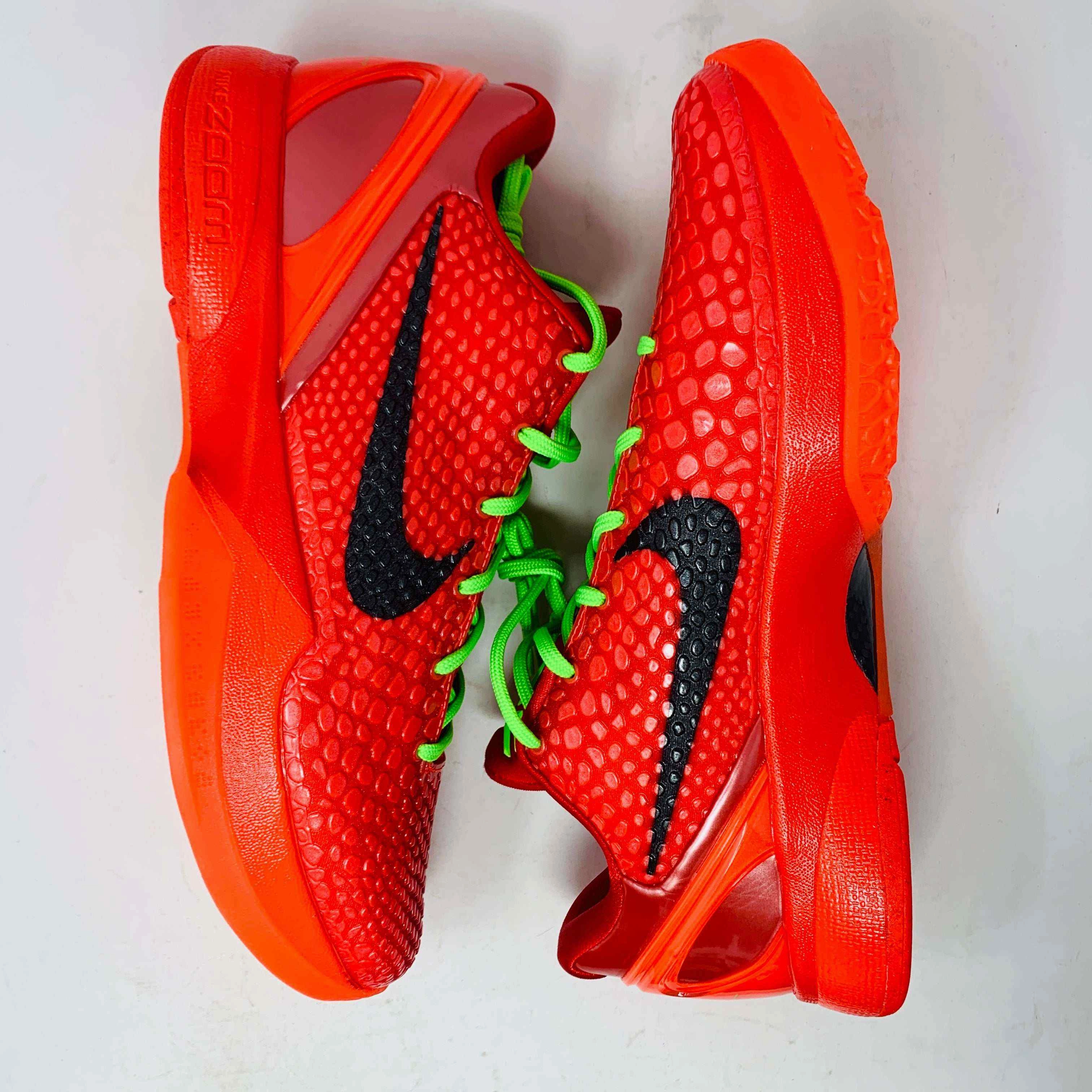 Nike Kobe 6 Protro Reverse Grinch Sneakers Synthetic Upper