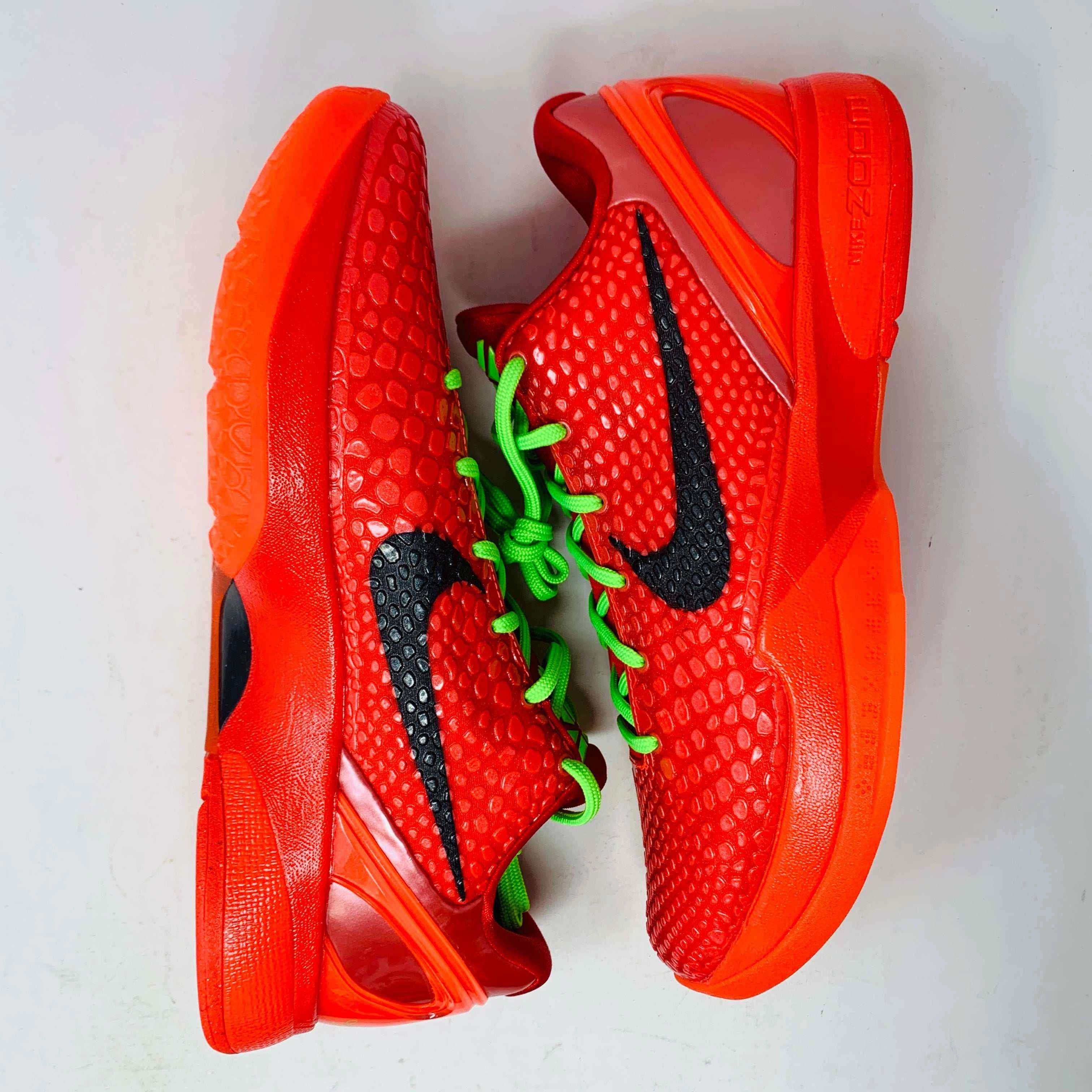 Nike Kobe 6 Protro Reverse Grinch Multi Directional Flex Grooves