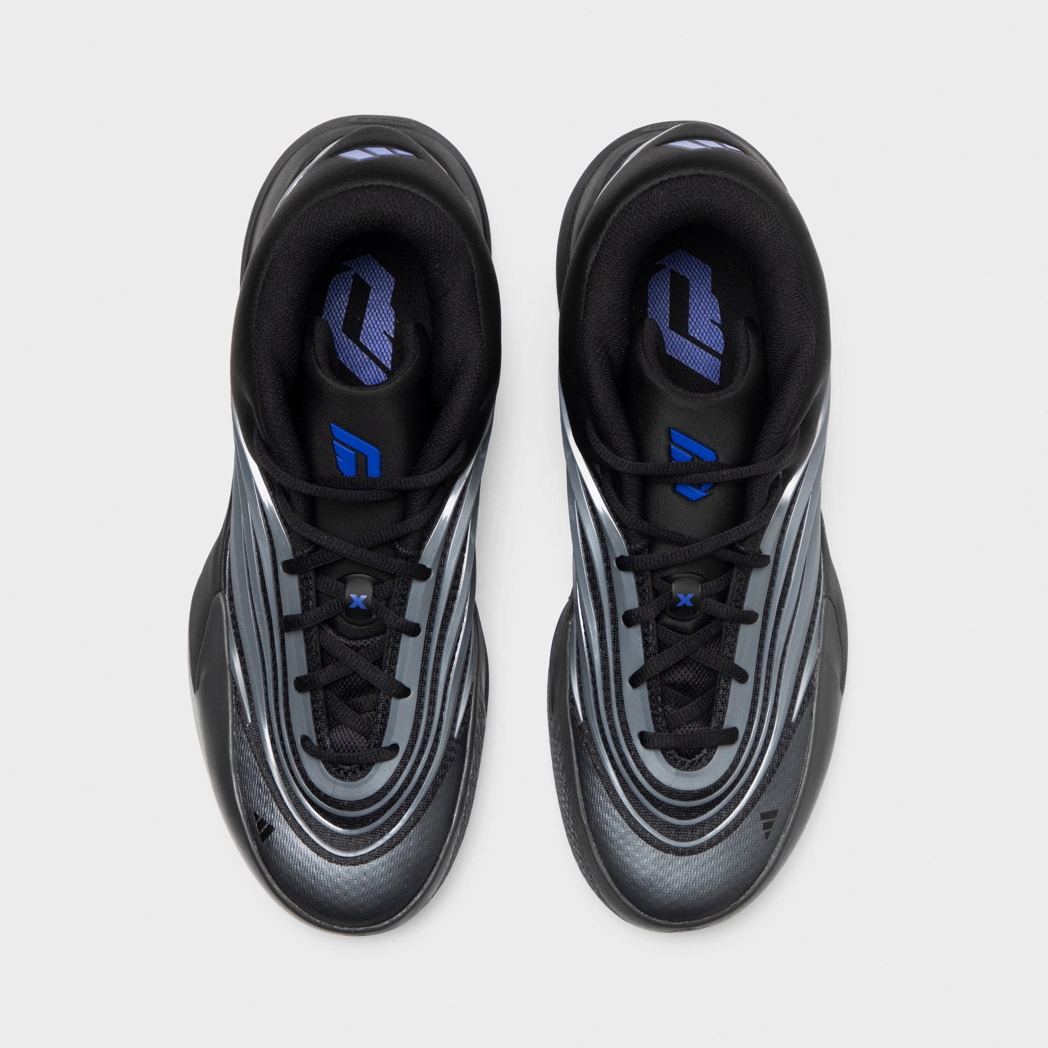Non Slip Insole adidas Dame X Black / Iron Mountain - Lucky Blue