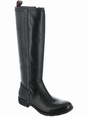 Bluma Womens Zipper Leather Knee-High Boots Durable Shell Active Nomad Thermal Core Morning Walk