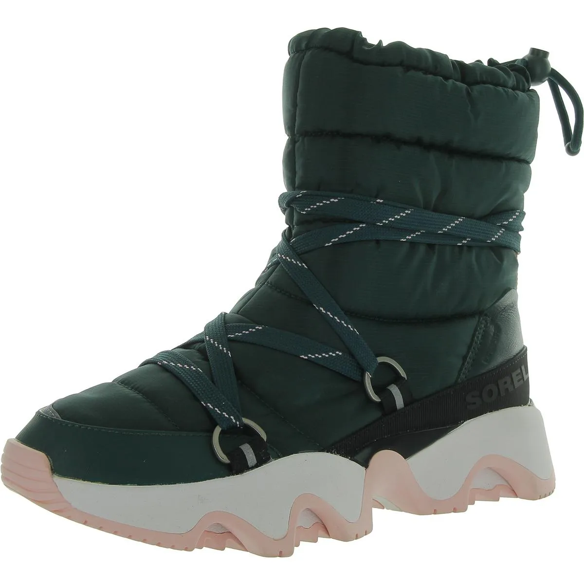Kinetic Impact NXT Womens Leather Cold Weather Winter & Snow Boots Breathable Interior Clean Lines