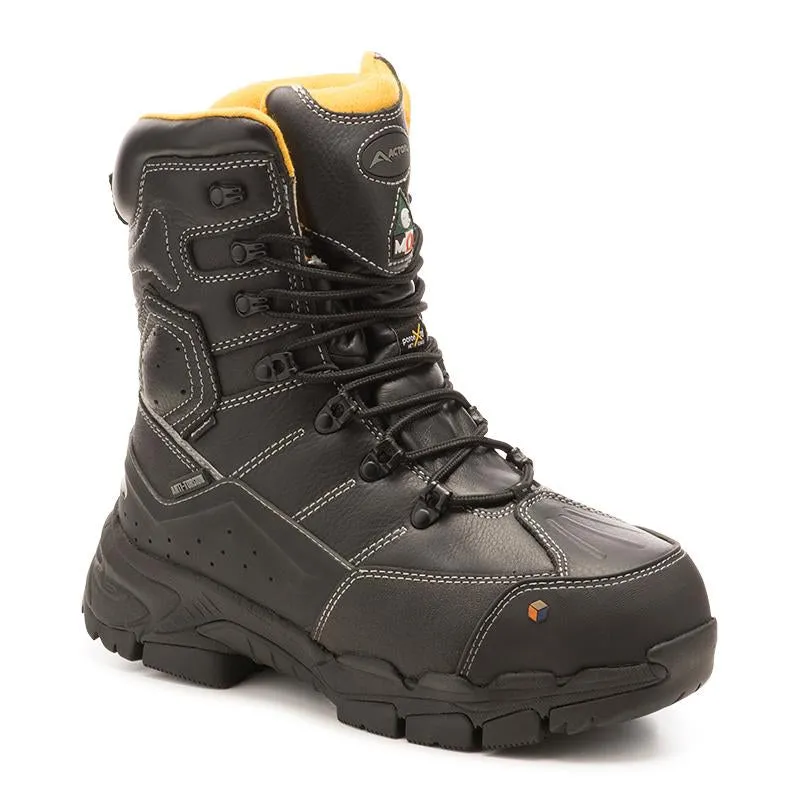 Cannonball Men's 8" winter work boots A9076-11 Comfortable Footbed