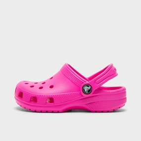 Anti Abrasion Soft Move Crocs Children's Classic Clog / Pink Crush