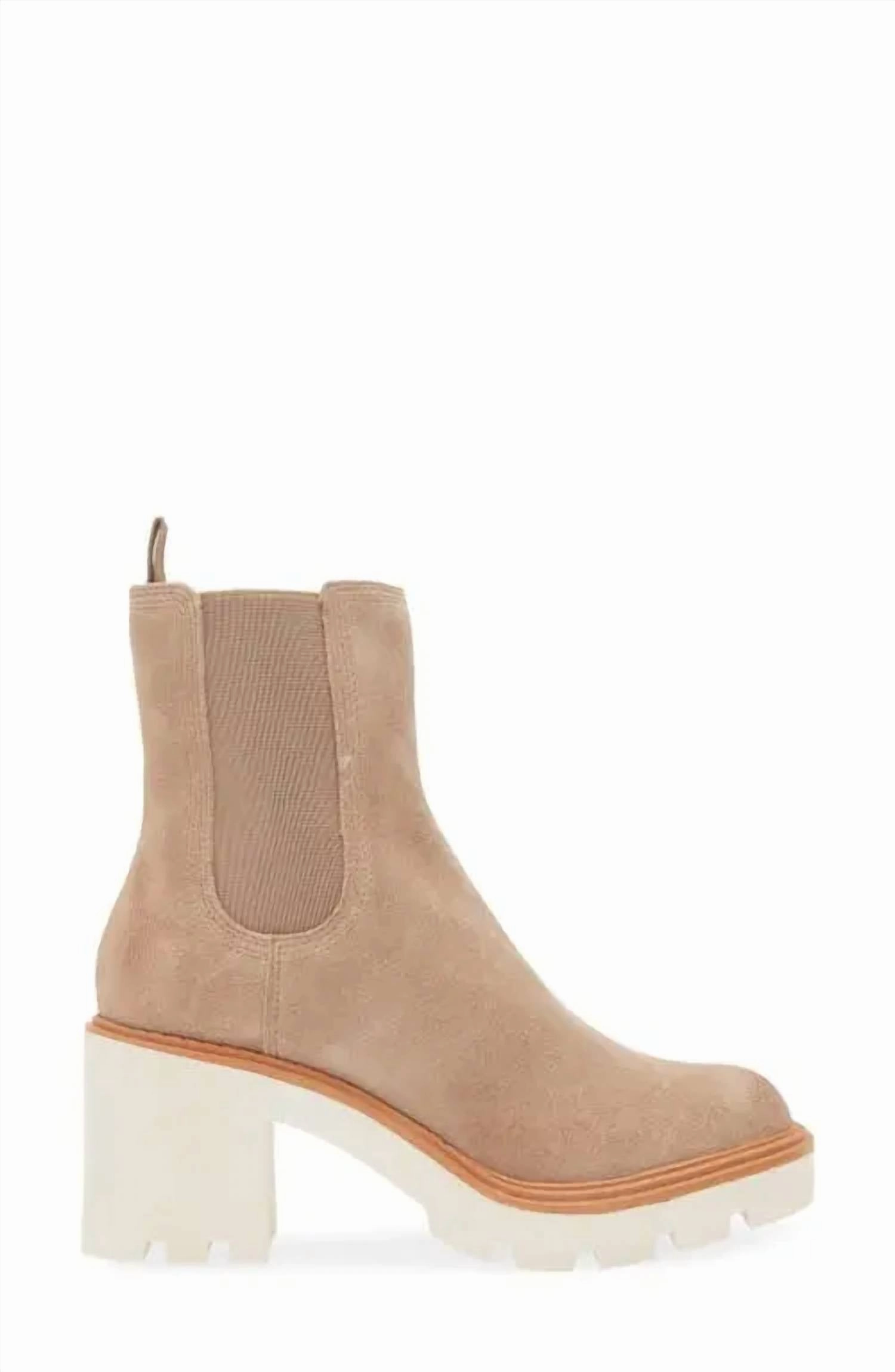 Easy on All Fit Women's Ferra Boots In Latte