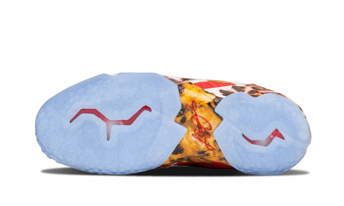 Diagonal Herringbone Pattern Pressure Distribution Pads Lebron 11 Premium "2K14"